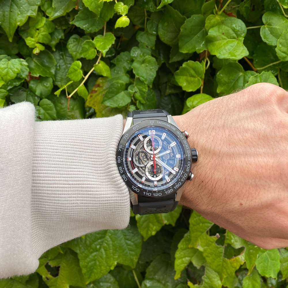SOLD Tag Heuer Carrera Calibre Heuer 01 (car2a1z)